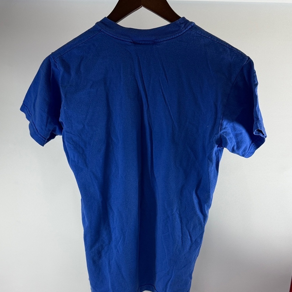 Vintage Disney 45th Anniversary Royal Blue Kids T-Shirt with Castle Design - Picture 2 of 8